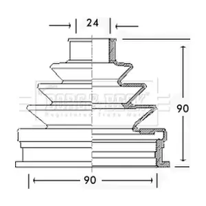 BORG & BECK BCB2255