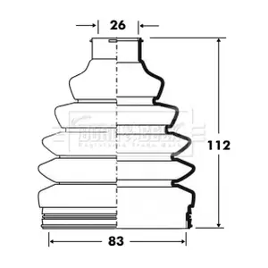 BORG & BECK BCB6080