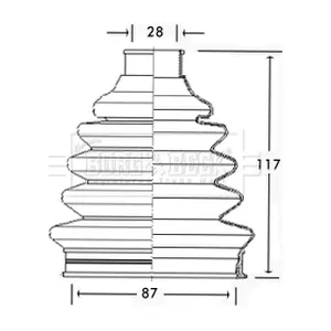 BCB2331 BORG & BECK