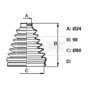BORG & BECK BCB6404