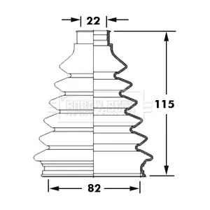 BORG & BECK BCB2381