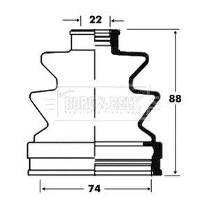 BORG & BECK BCB2825