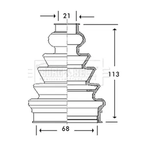 BCB2789 BORG & BECK