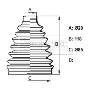 BORG & BECK BCB6163