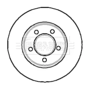 BORG & BECK BBD4044