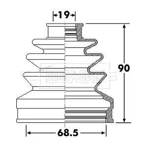 BCB6300 BORG & BECK