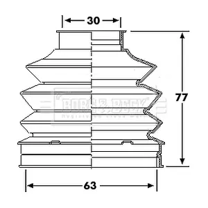 BCB6195 BORG & BECK