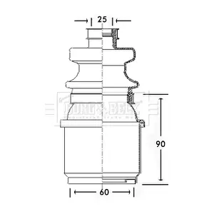 BCB2307 BORG & BECK