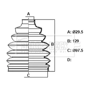 BCB6427 BORG & BECK