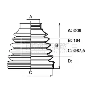 BCB6331 BORG & BECK