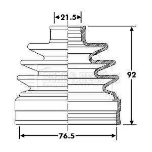 BCB6312 BORG & BECK