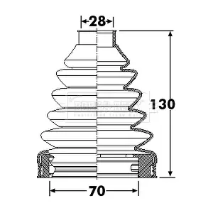 BCB6253 BORG & BECK