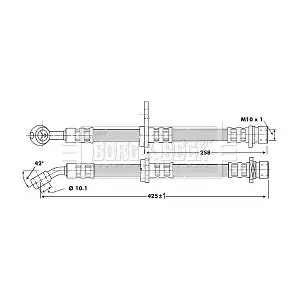 BBH6744 BORG & BECK