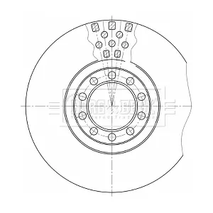 BORG & BECK BBD32598