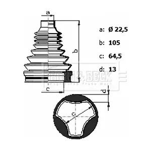 BORG & BECK BCB6434