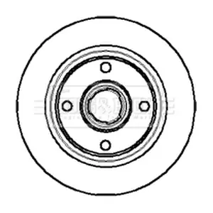 BORG & BECK BBD4934
