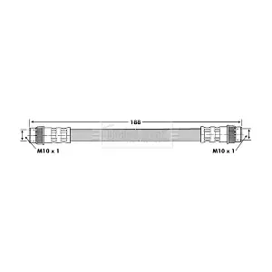 BBH6838 BORG & BECK