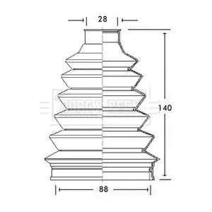 BCB2339 BORG & BECK