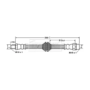 BBH7395 BORG & BECK