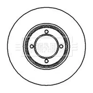 BORG & BECK BBD4853