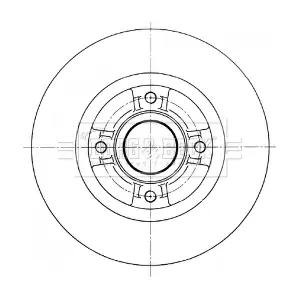 BORG & BECK BBD5965S