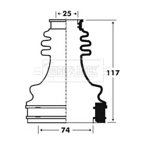 BCB2916 BORG & BECK