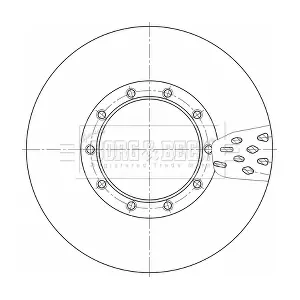 BORG & BECK BBD32596