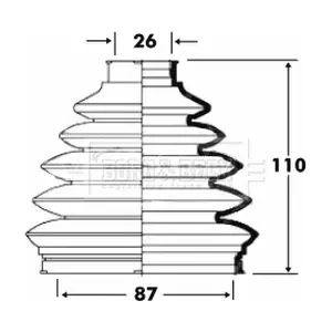 BCB6097 BORG & BECK