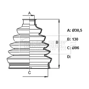 BCB6332 BORG & BECK
