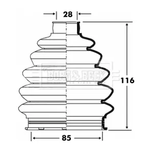BORG & BECK BCB6083