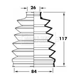 BCB6012 BORG & BECK