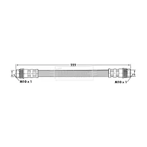 BORG & BECK BBH6832