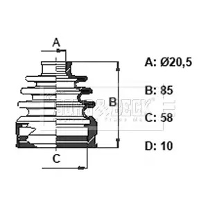 BORG & BECK BCB6371