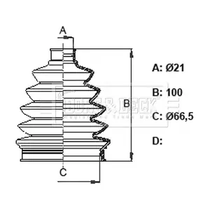BCB6161 BORG & BECK