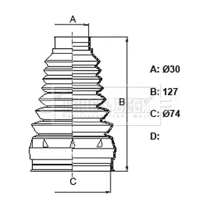 BCB6383 BORG & BECK