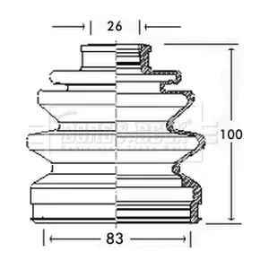 BCB2268 BORG & BECK