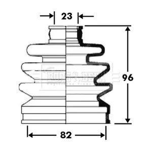 BCB2369 BORG & BECK