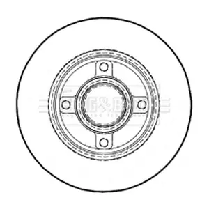 BORG & BECK BBD5935S