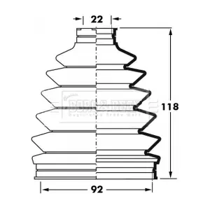BORG & BECK BCB6025