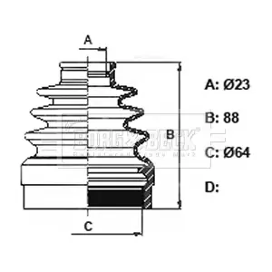 BCB6326 BORG & BECK