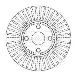 BORG & BECK BBD4457