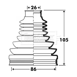 BCB2912 BORG & BECK