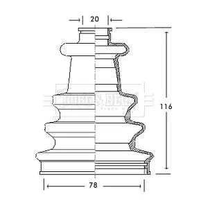 BORG & BECK BCB2080