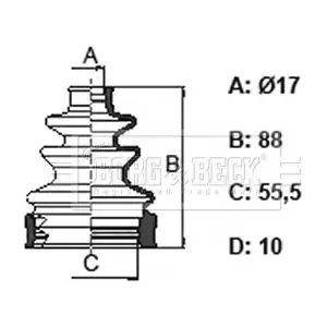 BORG & BECK BCB6365
