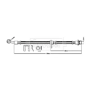 BBH8400 BORG & BECK