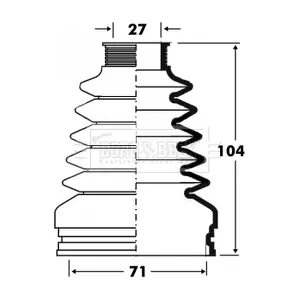 BORG & BECK BCB2878