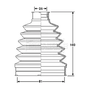 BCB6210 BORG & BECK