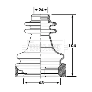BORG & BECK BCB6196