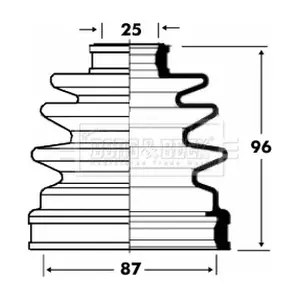 BORG & BECK BCB2832