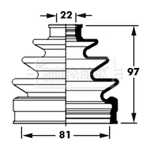BCB2380 BORG & BECK